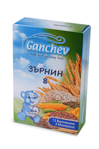 Ганчев Зърнин 8 каша цена 3.90лв - Ganchev Ганчев Зърнин 8 каша - Ganchev
