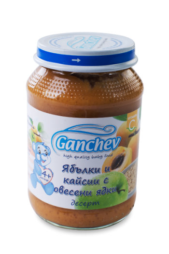 Ганчев Десерт Яб. Кайсия и овесени ядки 190гр. цена 1.65лв - Ganchev Ганчев Десерт Яб. Кайсия и овесени ядки 190гр. - Ganchev