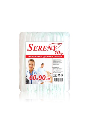 Чаршафи 60/90 Серени цена 5.10лв - Sereny Чаршафи 60/90 Серени - Sereny