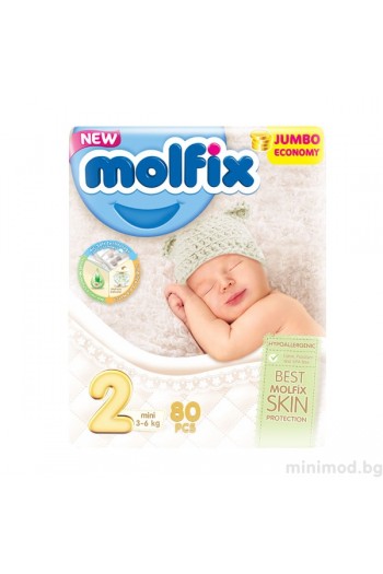 Молфикс Джъмбо №2 - 66бр. - Molfix